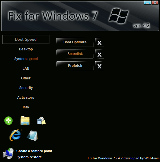 Fix for Windows 7 v.4.2