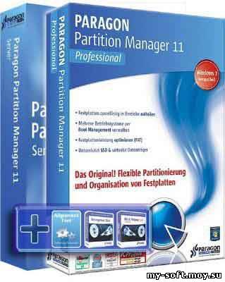 Paragon Partition Manager 11 Professional Build 9887 (x86/x64)(2010) RUS + Boot CD Rus Win + Linux