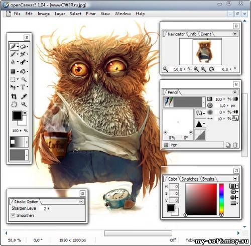 openCanvas  5.1.04