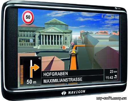 Navigon/Навигон 4350/6310/6350 до 70 Premium Live 7.7.6.657 (12.09.11) Русская версия