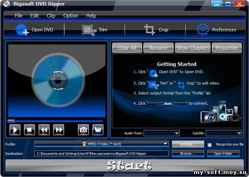 Bigasoft DVD Ripper  1.7.9.4266 Portable