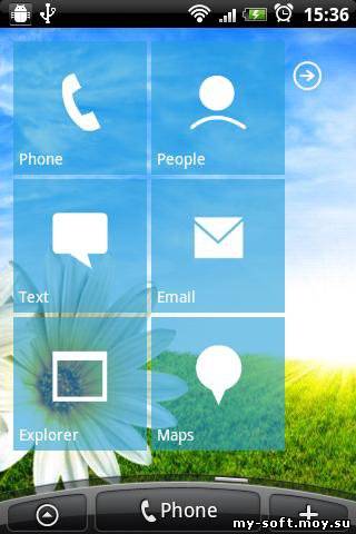 Виджеты для Android в стиле Windows Phone 7 (Android OS 2.1+)