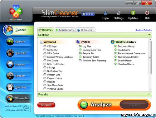 SlimCleaner  1.8.13414.41558